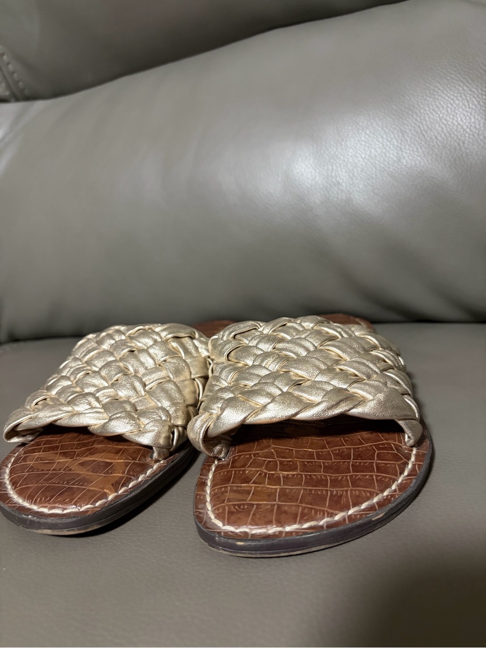 Sam Edelman Women's Griffin woven Slide Sandals. - Picture 5 of 8